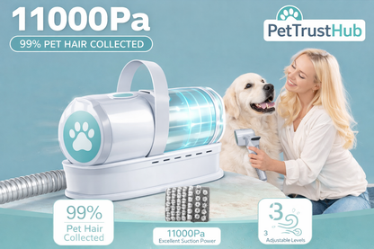 All-in-One Home Pet Grooming & Vacuum System