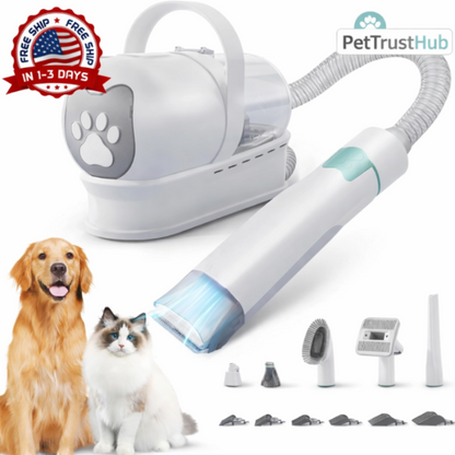 All-in-One Home Pet Grooming & Vacuum System