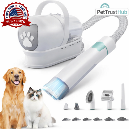 All-in-One Home Pet Grooming & Vacuum System