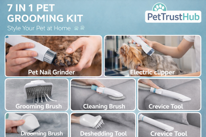 All-in-One Home Pet Grooming & Vacuum System